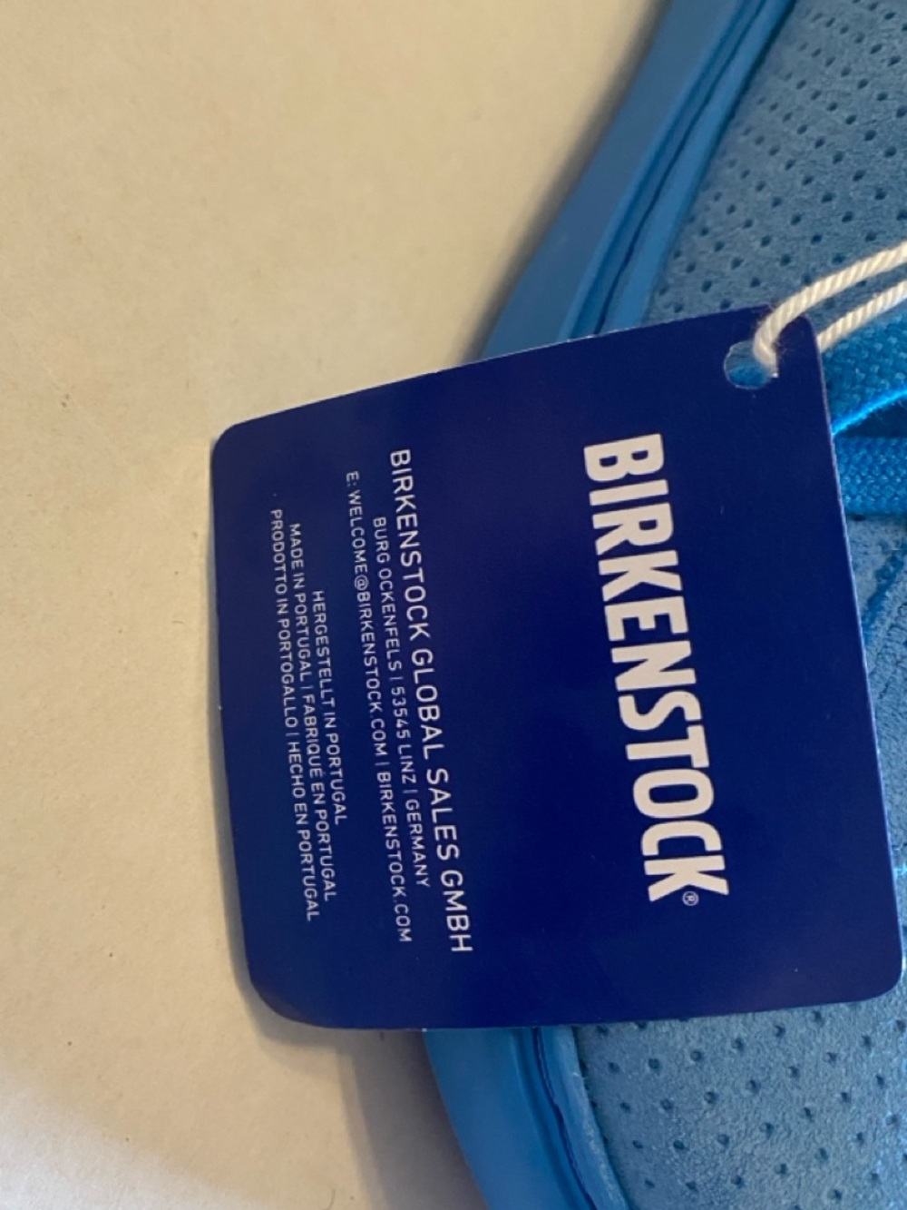 Birkenstock Bend Low Shoes Blue Suede Lace Up Sneakers - Picture 6 of 15